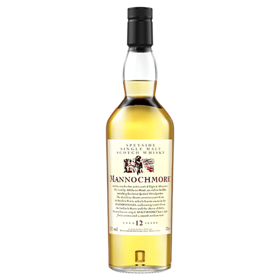 Mannochmore 12 Year Old Flora & Fauna Single Malt Whisky, 70cl