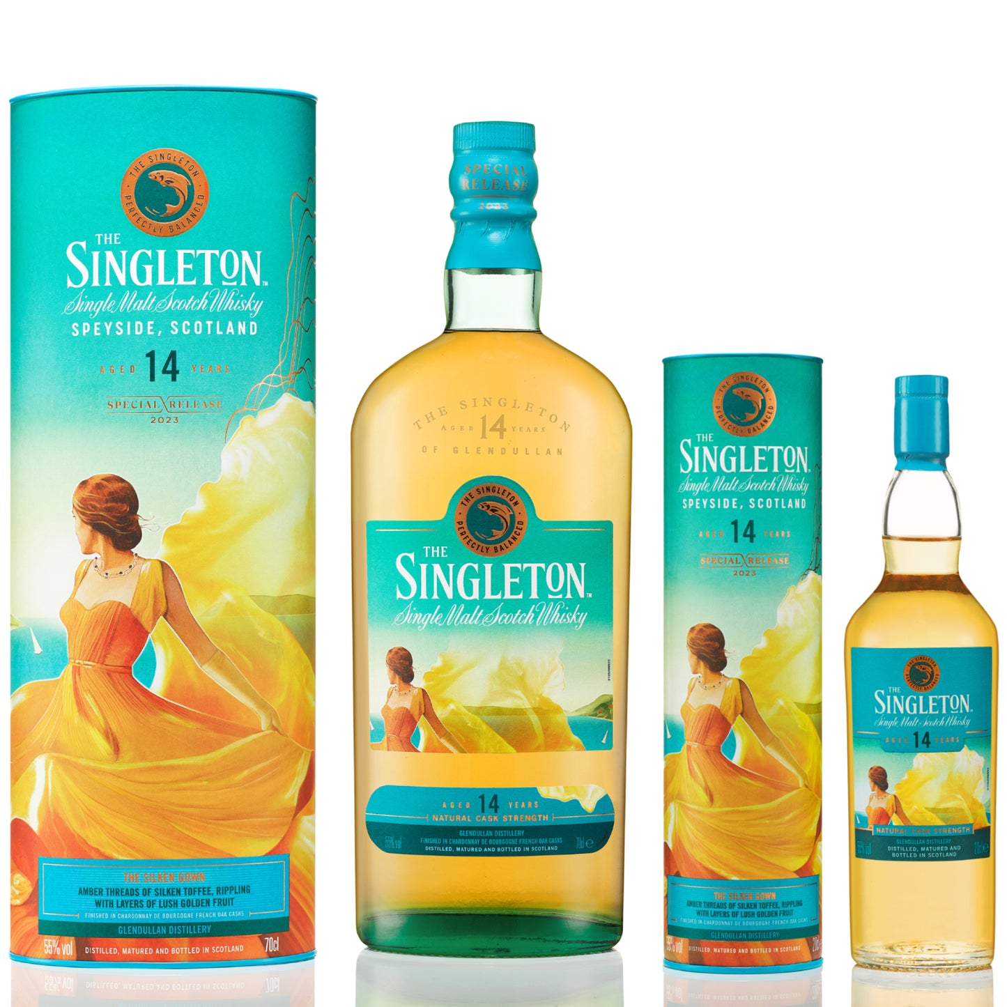 The Singleton 14 Year Old Special Release 2023 Single Malt Scotch Whisky Bundle, 1x20cl + 1x70cl