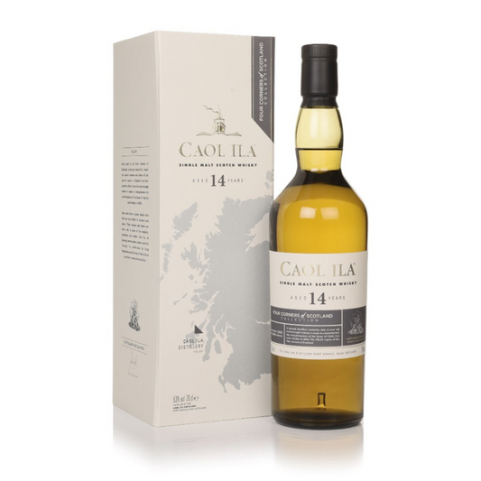 Caol Ila 14 Year Old Single Malt Scotch Whisky, The Four Corners of Scotland Collection, 70cl