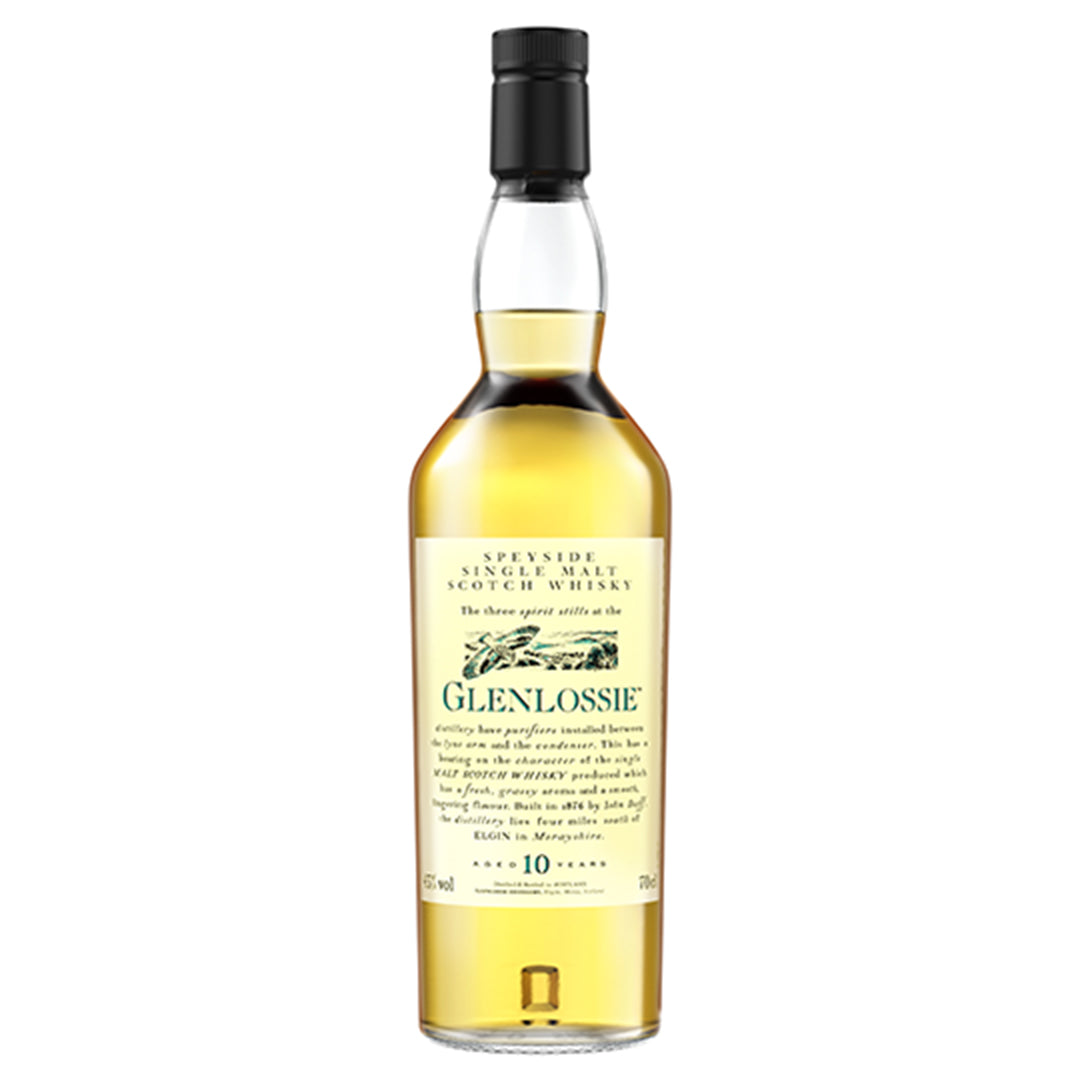 Glenlossie 10 Year Old Flora &amp; Fauna Single Malt Whisky, 70cl