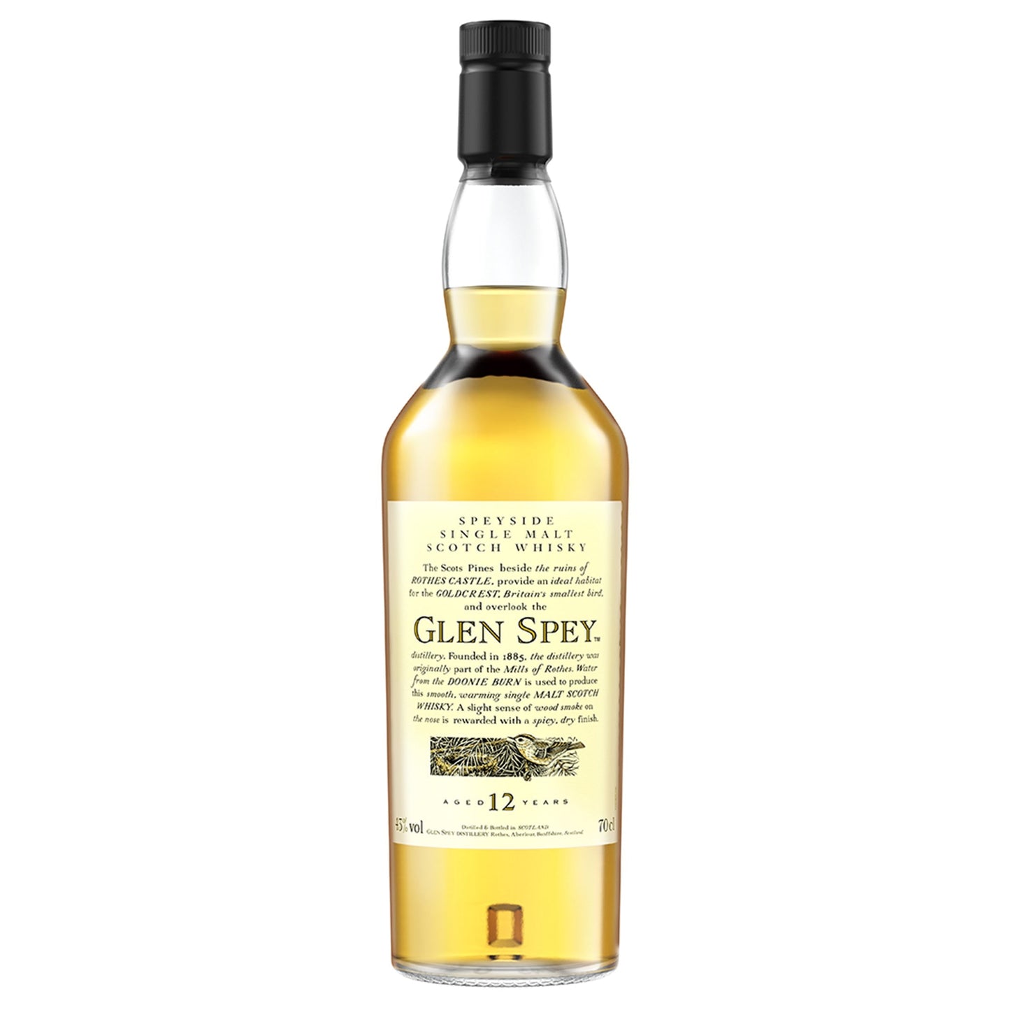 Glen Spey 12 Year Old Flora &amp; Fauna Single Malt Whisky, 70cl