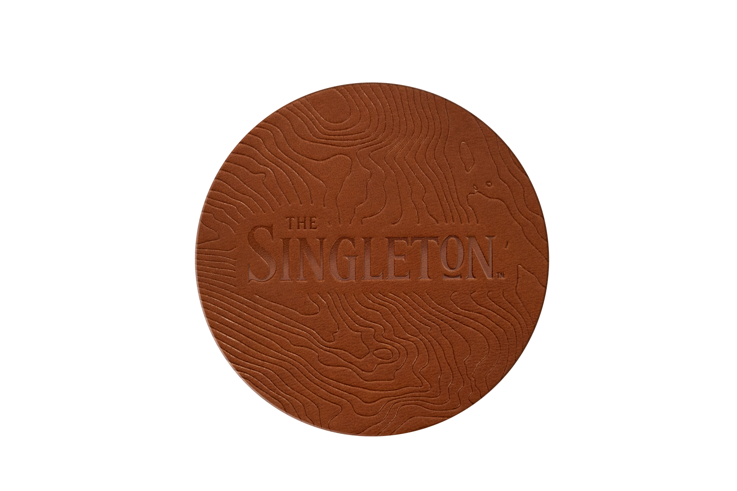 The Singleton Contour Map Coaster